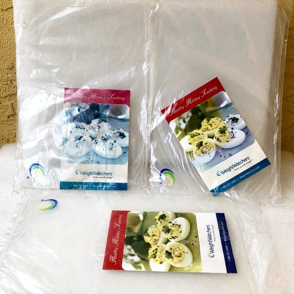 Weight Watchers Plastic Cutting SHEETS Board Kithen Chopping Lot of 3 New - Picture 1 of 5